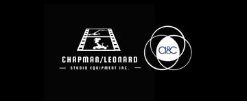 Logos of Chapman/Leonard and a&c on a black background.