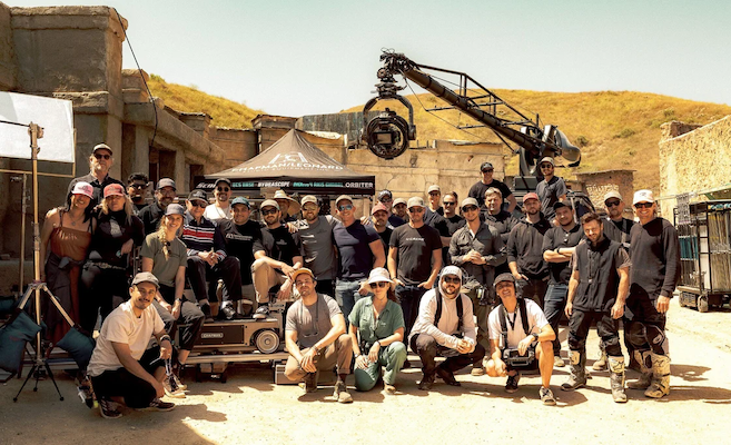 Group shot of the Chapman team