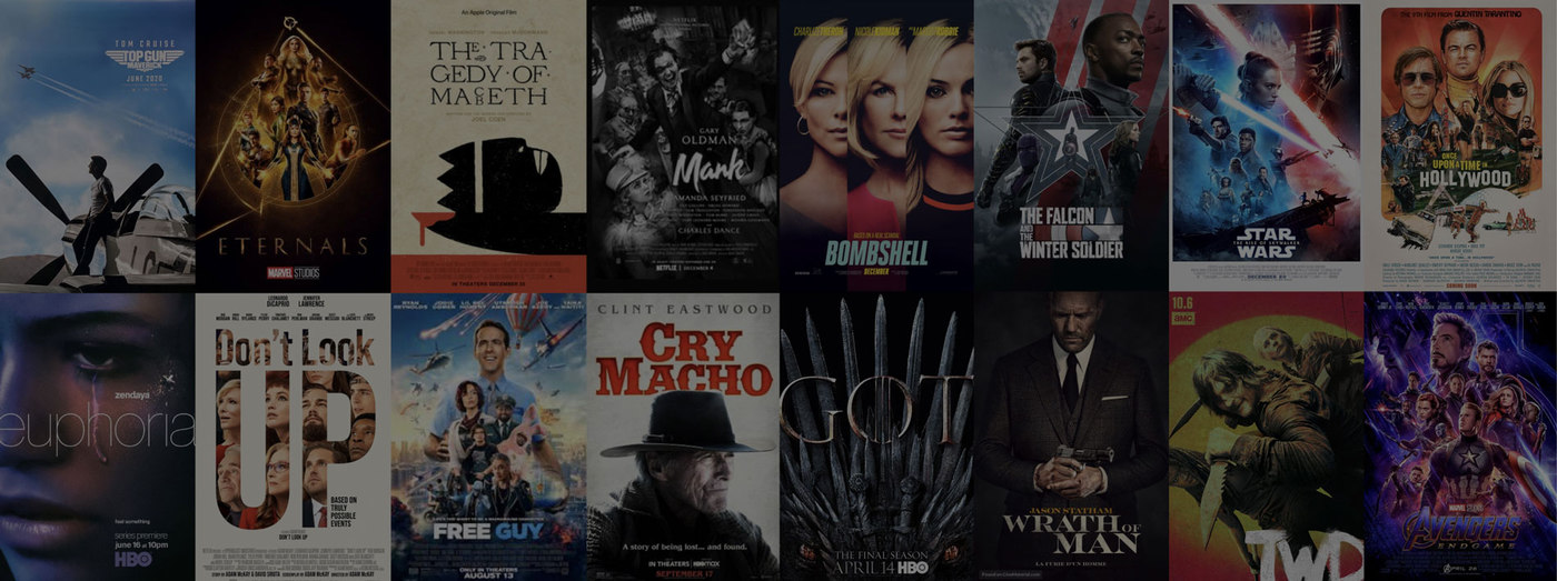 Collection of movie posters